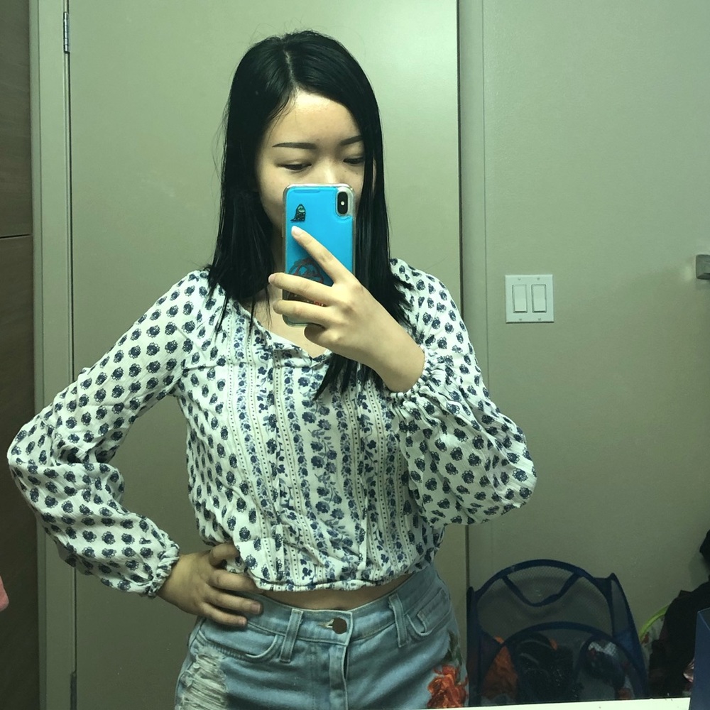 Hollister long sleeved tunic